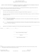 Form L-08 - Application For Reinstatement Following Administrative Dissolution Of Limited Liability Company