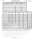 Schedule I-1040-py - Individual Income Tax - City Of Ionia, 2000