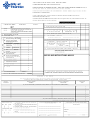 Sales/use Tax Return Form - City Of Thornton - 2017