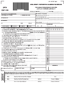 Form Cbt-100 - New Jersey Corporation Business Tax Return - 2016