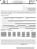 Form Abl-29 - Application For Business/club Local Option Permit