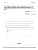 Form Boe-135-a - Declaration Of Timely Mailing