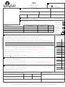 Form Sf-1040 - Income Tax Individual Return - 1999 Printable pdf