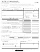 Form C-8044x - Sbt Simplified Amended Return - 2000
