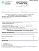 Application For Extension Of Time To File Marysville City Income Tax Return Form - Ohio Income Tax Division