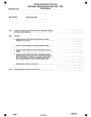 Form 7571 - Natural Gas Occupation Tax