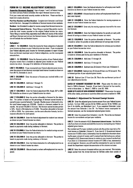 Form Hs-137 - Prebate Repayment Voucher 1999 - Vermont Department Of Taxes Printable pdf