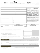 Form Did-1 - Declaration Of Estimated City Income Tax - 2017