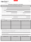 Fillable Form D5 - Notification Of Dissolution Or Surrender - 2013 Printable pdf