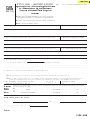 Form N-288b - Application For Withholding Certificate For Dispositions By Nonresident Persons Of Hawaii Real Property Interest - 2016