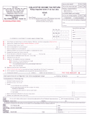 Chillicothe Income Tax Return Form - Ohio Income Tax Department
