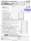 Fillable Form Boe-401-A2 - State, Local And District Sales And Use Tax Return Printable pdf