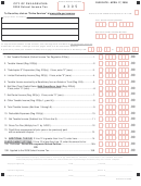 School Income Tax Form - City Of Philadelphia - 2005