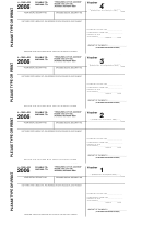 Form J-1040 Es - Payment Vouchers - 2006