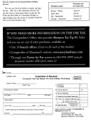 Form Com/st-118a - Consumer Use Tax Return For Out-of-state Purchases