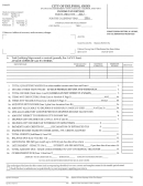 Form R - Income Tax Return - City Of Delphos, Ohio Income Tax Department