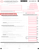 Form Birt-ez - Business Income & Receipts Tax/tax Computation Schedules - 2015