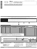 Form Cr-Q - Commercial Rent Tax Return - 2000/01 Printable pdf