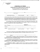 Form St-16 - Commonwealth Of Virginia Sales And Use Tax Certificate Of Exemption