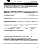 Application For Sales Tax Exemption