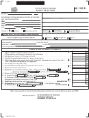 Form Sc 1101 B - Bank Tax Return - 2017
