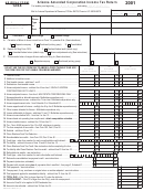 Arizona Form 120x - Arizona Amended Corporation Income Tax Return - 2001