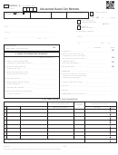 Fillable Form Sts20002 - Oklahoma Sales Tax Return - 2017 Printable pdf