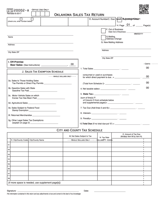 fillable-form-sts20002-oklahoma-sales-tax-return-2017-printable-pdf
