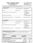 Form -uct-115 - Report Of Business Transer