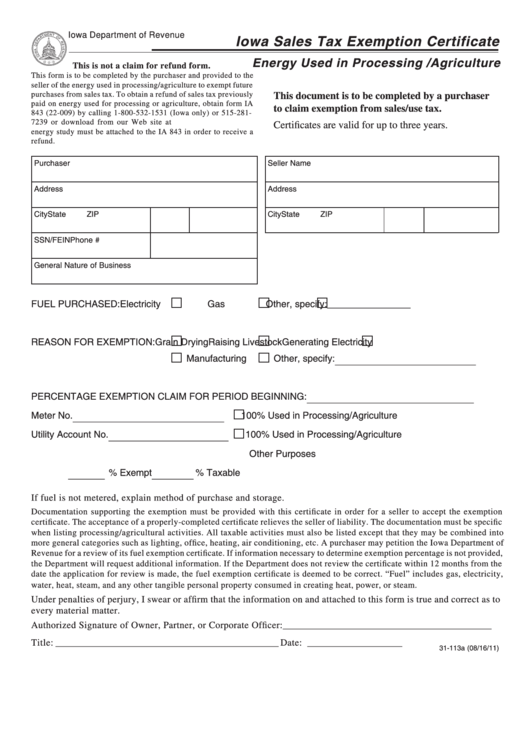 form-31-113-iowa-sales-tax-exemption-certificate-energy-used-in