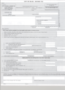 Form Ir - City Of Niles Income Tax Printable pdf