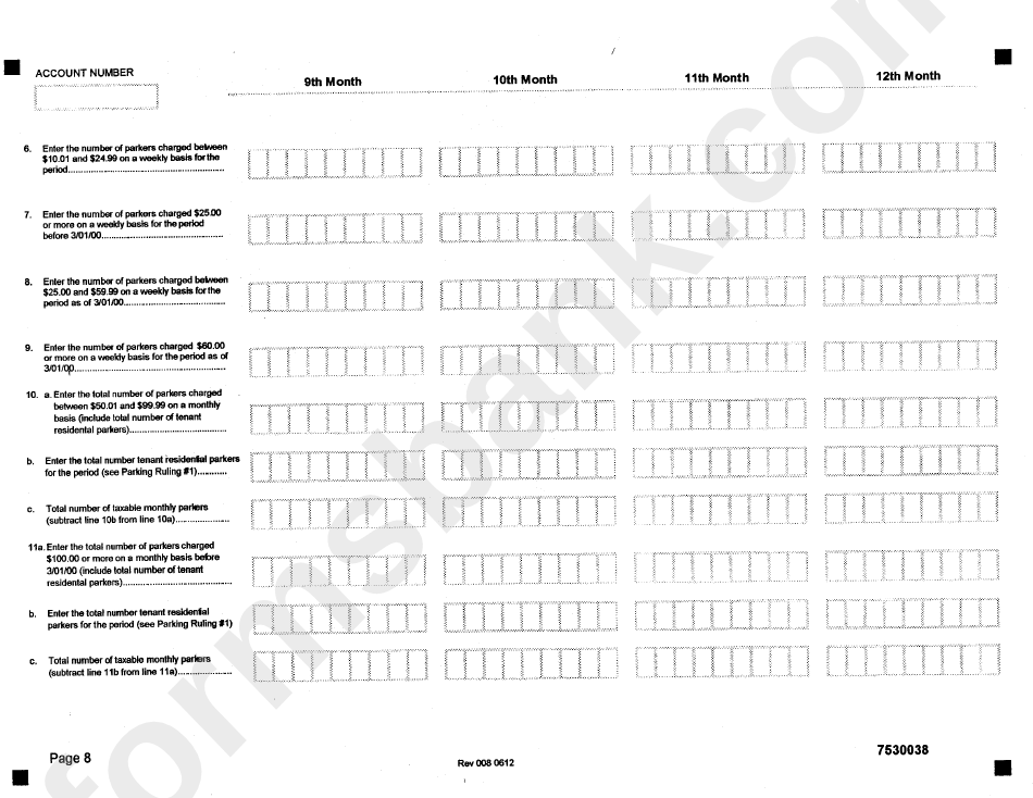 Parking Lot And Garage Operations Tax