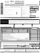 Form Cr-a - Commercial Rent Tax Return - 2003/04