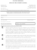 Verification Of Exemption From The Registration Requirements Under Minnesota Statutes Ch. 309 - Minnesota Office Of The Attorney General - 2000