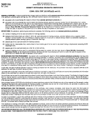 Form Cert-116 - Exempt Petroleum Products Certificate October 1996