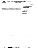 Form Eqr - Employer's Municipal Tax Withholding Statement - 2000