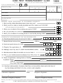 Form 54-130 - Iowa Rent Reimbursement Claim - 1999