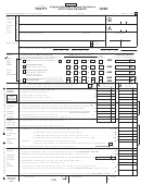 Form 760py - Virginia Individual Income Tax Return Part-year Resident - 1998