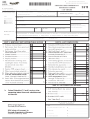 Form 725 - Kentucky Single Member Llc Individually Owned Llet Return - 2011 Printable pdf