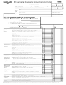 Arizona Form 99 - Exempt Organization Annual Information Return - 1998