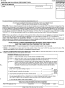 Form Boe-1150-b - Sales And Use Tax Special Prepayment Form