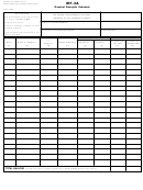Form Mf-3a - Gasohol Receipts Schedule - 2000