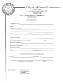 Sales, Lease, Rentals & Use Tax Application - City Of Adamsville