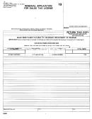 Form Dr 0594 - Renewal Application For Sales Tax License