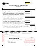 Montana Form Ext-fid-14 - Fiduciary Extension Payment Worksheet - 2014
