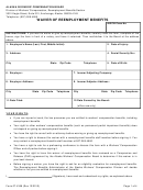 Form 07-6168 - Waiver Of Reemployment Benefits - 2012