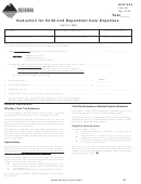 Montana Form 2441-m - Deduction For Child And Dependent Care Expenses - 2002