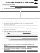 Form Sc - Registration Statement For Solicitations December 1999