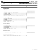 Form Ia 6251b - Balance Sheet/statement Of Net Worth - 1999
