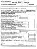 Form Ct-706 - Connecticut Estate Tax Return